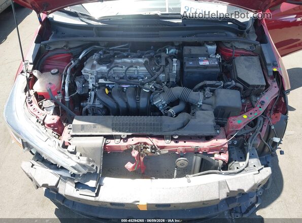 JTDEPMAE2NJ228151 2022 TOYOTA COROLLA Red 