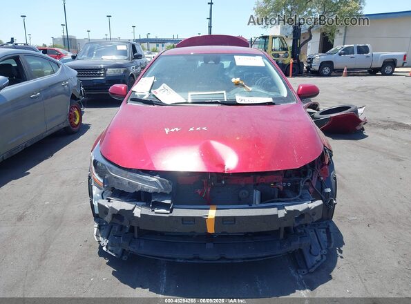 JTDEPMAE2NJ228151 2022 TOYOTA COROLLA Red 