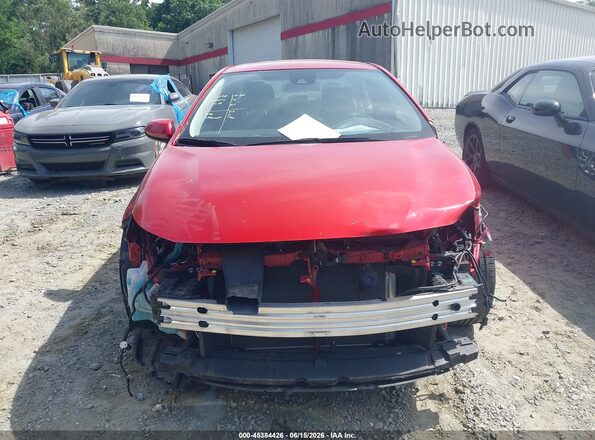 JTDEPMAE3MJ127473 2021 TOYOTA COROLLA Red Вид щитка приладів