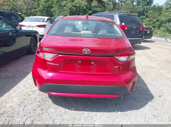JTDEPMAE3MJ127473 2021 TOYOTA COROLLA Red 