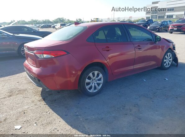 JTDEPMAE3MJ145214 2021 TOYOTA COROLLA Red Rear right