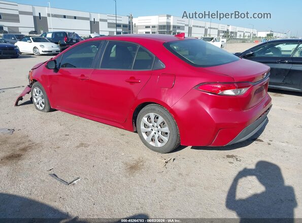 JTDEPMAE3MJ145214 2021 TOYOTA COROLLA Red Rear left