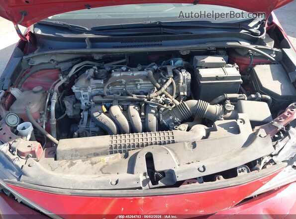 JTDEPMAE3MJ145214 2021 TOYOTA COROLLA Red Engine compartment view
