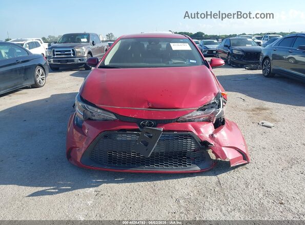 JTDEPMAE3MJ145214 2021 TOYOTA COROLLA Red Dashboard view