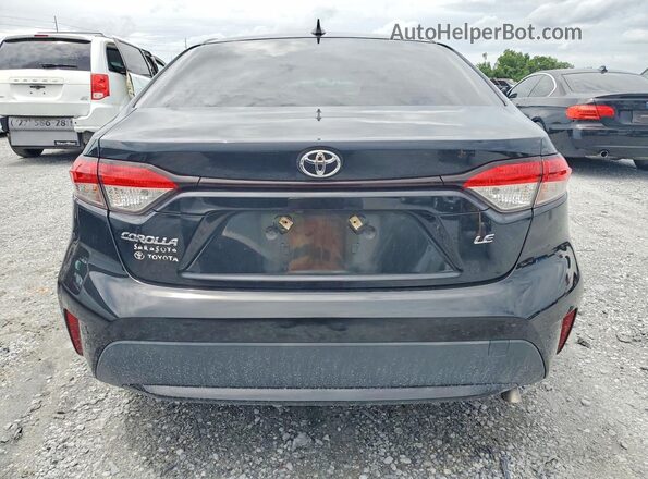 JTDEPMAE3MJ145469 2021 TOYOTA COROLLA Black უკანა ხედი
