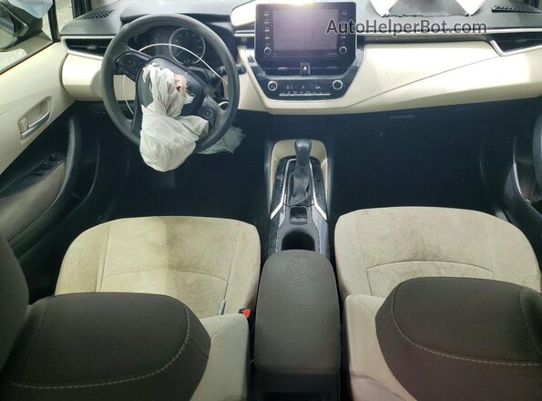 JTDEPMAE3MJ145469 2021 TOYOTA COROLLA Black წინა პანელის ხედი