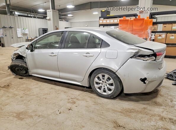 JTDEPMAE3NJ223735 2022 TOYOTA COROLLA Silver Trasero izquierdo