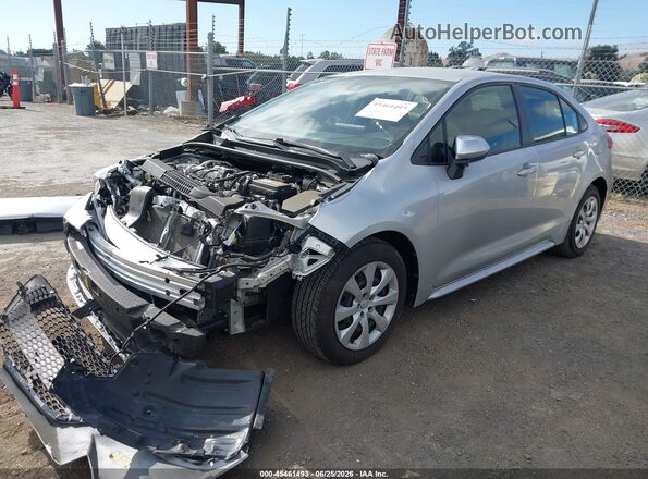 JTDEPMAE3NJ227204 2022 TOYOTA COROLLA Gray Przód lewy