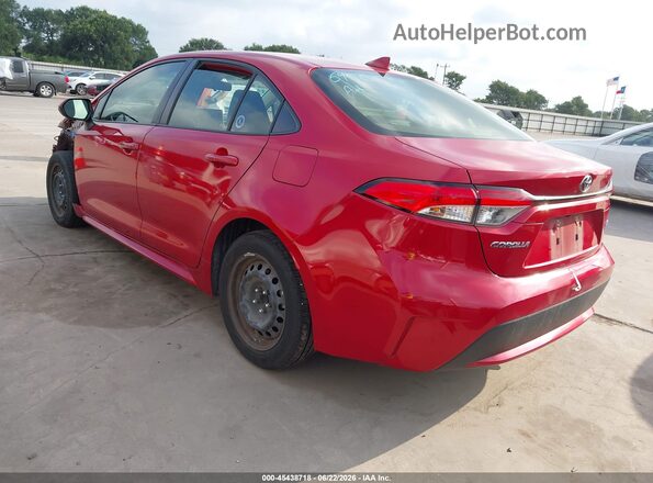 JTDEPMAE4MJ124629 2021 TOYOTA COROLLA Red Rear left