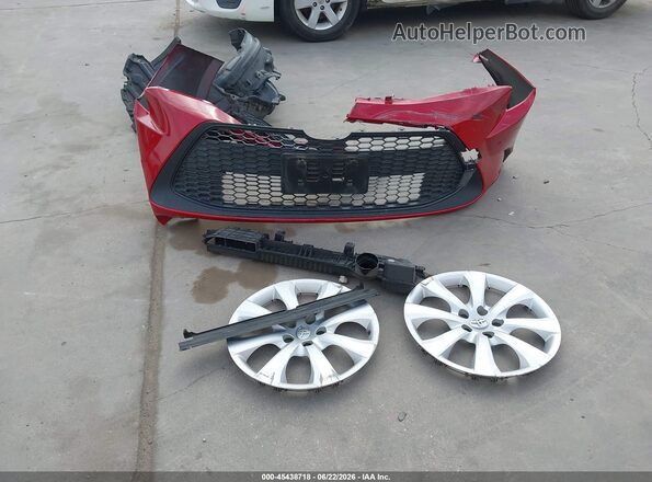 JTDEPMAE4MJ124629 2021 TOYOTA COROLLA Red Instrument cluster view