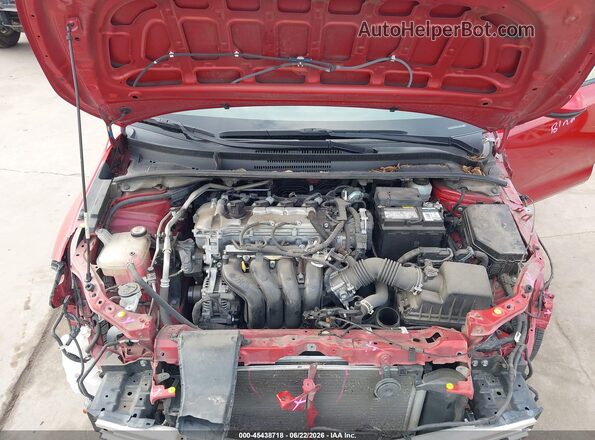 JTDEPMAE4MJ124629 2021 TOYOTA COROLLA Red Rear view