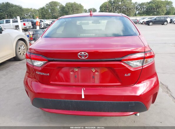 JTDEPMAE4MJ124629 2021 TOYOTA COROLLA Red 