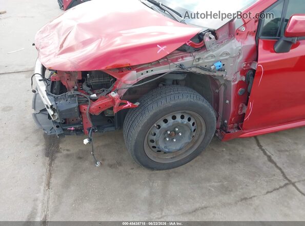 JTDEPMAE4MJ124629 2021 TOYOTA COROLLA Red 