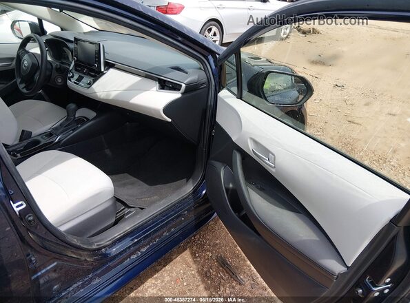 JTDEPMAE4MJ136215 2021 TOYOTA COROLLA Blue Vista interior delantera