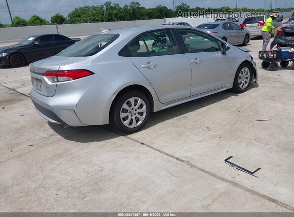 JTDEPMAE4MJ144220 2021 TOYOTA COROLLA Silver Tył prawy
