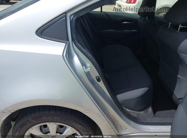 JTDEPMAE4MJ144220 2021 TOYOTA COROLLA Silver Widok naklejki z numerem VIN