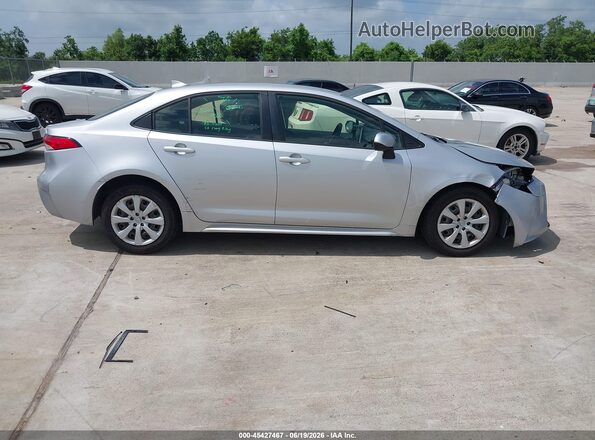 JTDEPMAE4MJ144220 2021 TOYOTA COROLLA Silver Widok wnętrza z tyłu