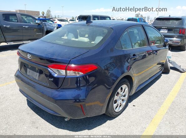 JTDEPMAE4MJ166931 2021 TOYOTA COROLLA Blue Հետևի աջ
