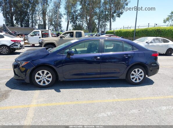 JTDEPMAE4MJ166931 2021 TOYOTA COROLLA Blue 