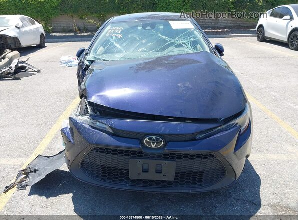 JTDEPMAE4MJ166931 2021 TOYOTA COROLLA Blue Սալոնի հետևի տեսք
