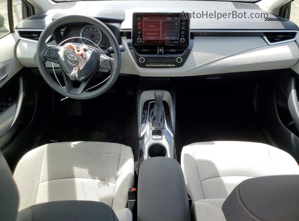 JTDEPMAE4MJ174334 2021 TOYOTA COROLLA Gray 