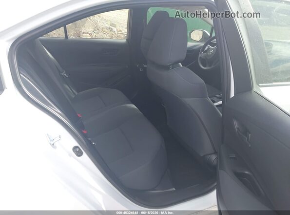 JTDEPMAE4N3022253 2022 TOYOTA COROLLA White Vista de la etiqueta del VIN