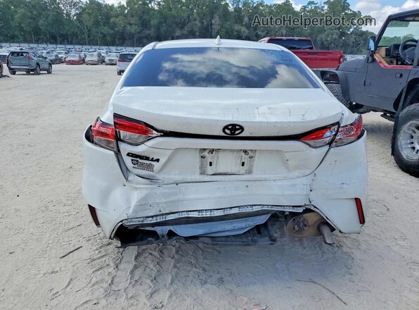 JTDEPMAE4N3024276 2022 TOYOTA COROLLA White Հետևի տեսք