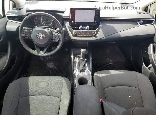 JTDEPMAE4N3024276 2022 TOYOTA COROLLA White Առջևի վահանակի տեսք