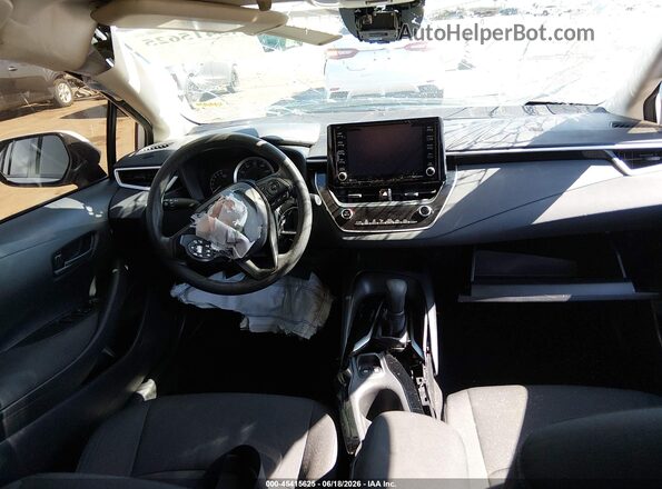 JTDEPMAE4N3033432 2022 TOYOTA COROLLA White Вид салону спереду