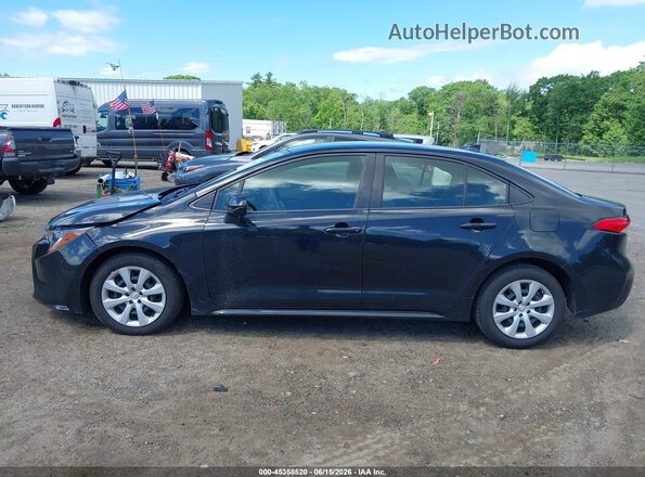 JTDEPMAE4NJ221623 2022 TOYOTA COROLLA Black Սալոնի 360 աստիճան տեսք