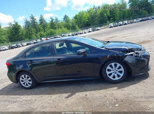 JTDEPMAE4NJ221623 2022 TOYOTA COROLLA Black Սալոնի հետևի տեսք
