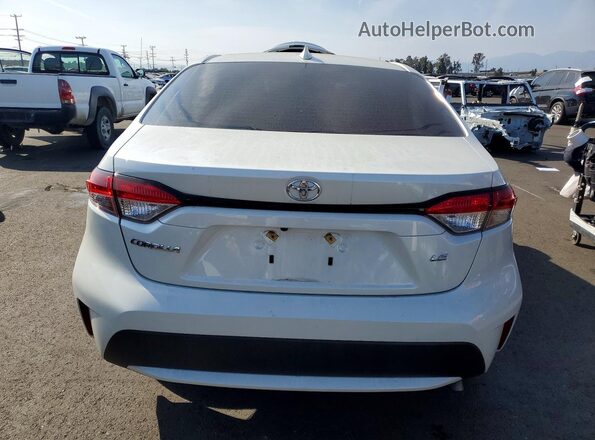 JTDEPMAE5MJ136367 2021 TOYOTA COROLLA White Հետևի տեսք