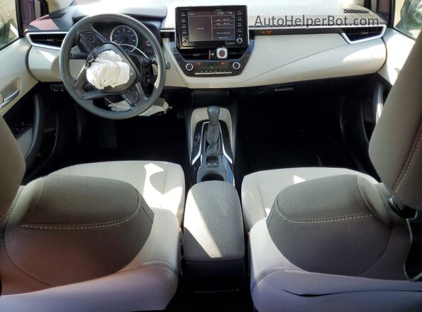 JTDEPMAE5MJ136367 2021 TOYOTA COROLLA White Առջևի վահանակի տեսք