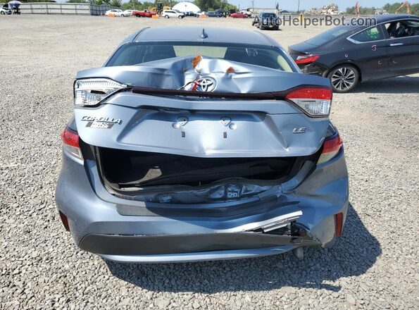 JTDEPMAE5MJ144078 2021 TOYOTA COROLLA Gray Widok z tyłu