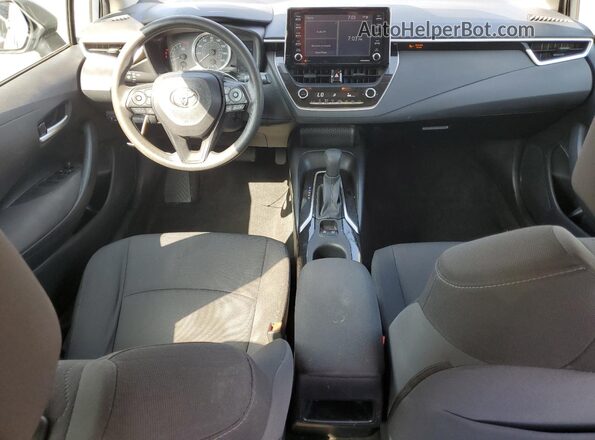 JTDEPMAE5MJ144078 2021 TOYOTA COROLLA Gray Widok deski rozdzielczej