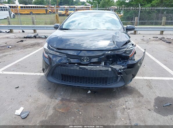 JTDEPMAE5MJ153704 2021 TOYOTA COROLLA Black Widok zestawu wskaźników