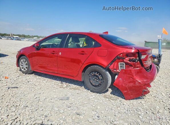 JTDEPMAE5MJ190204 2021 TOYOTA COROLLA Red Tył lewy