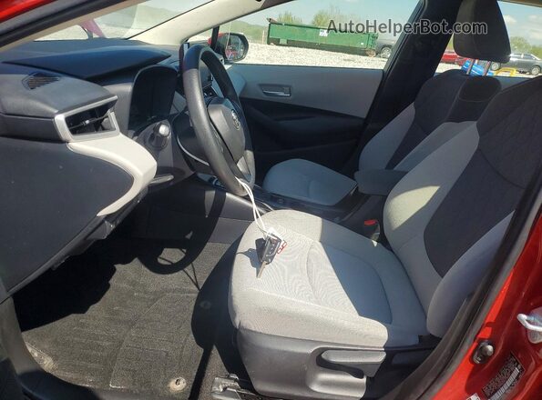 JTDEPMAE5MJ190204 2021 TOYOTA COROLLA Red Widok wnętrza z przodu