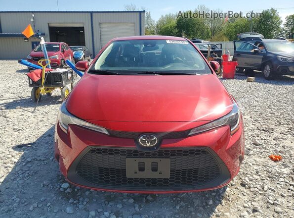 JTDEPMAE5MJ190204 2021 TOYOTA COROLLA Red Widok z przodu