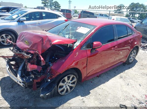 JTDEPMAE5NJ194626 2022 TOYOTA COROLLA Red Передня ліва чверть