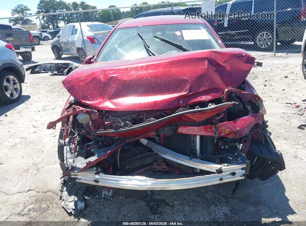JTDEPMAE5NJ194626 2022 TOYOTA COROLLA Red Вид задньої частини салону