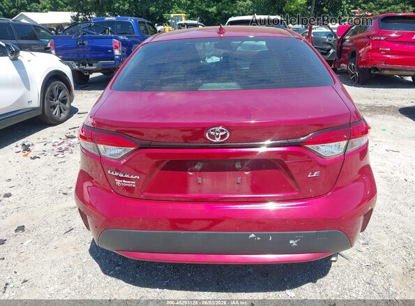 JTDEPMAE5NJ194626 2022 TOYOTA COROLLA Red 