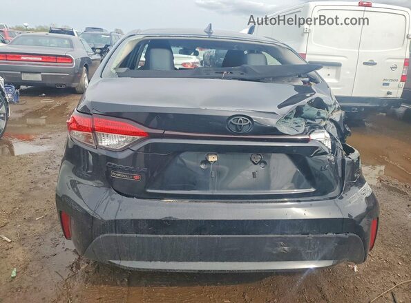 JTDEPMAE5NJ201252 2022 TOYOTA COROLLA Черный Вид сзади