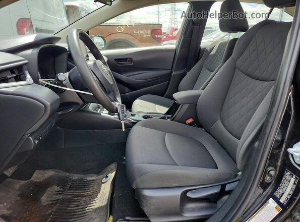JTDEPMAE5NJ201252 2022 TOYOTA COROLLA Черный Вид салона спереди