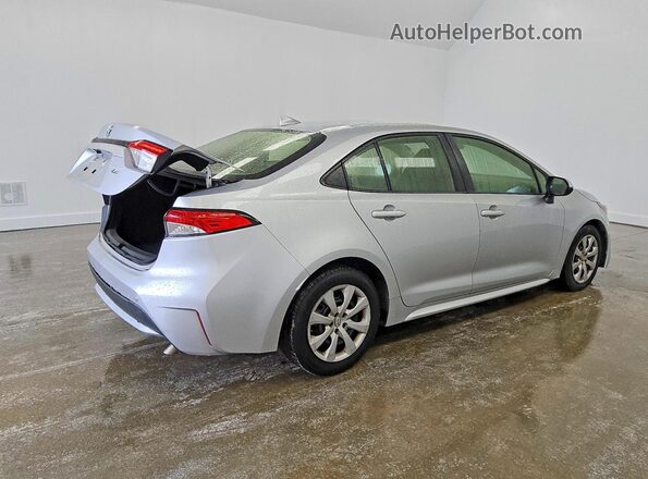 JTDEPMAE6MJ124485 2021 TOYOTA COROLLA Silver 