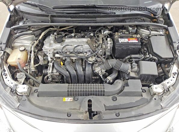 JTDEPMAE6MJ124485 2021 TOYOTA COROLLA Silver 