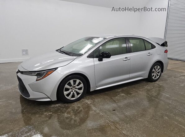 JTDEPMAE6MJ124485 2021 TOYOTA COROLLA Silver 