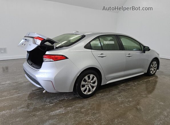 JTDEPMAE6MJ124485 2021 TOYOTA COROLLA Silver 