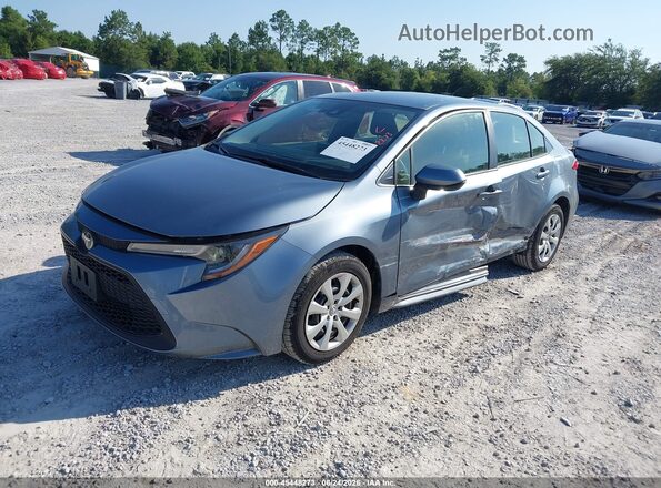 JTDEPMAE6MJ135888 2021 TOYOTA COROLLA Light Blue წინა მარცხენა ხედი სამი მეოთხედიდან