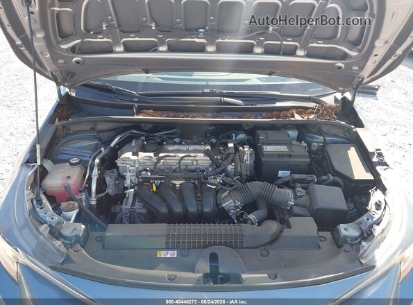 JTDEPMAE6MJ135888 2021 TOYOTA COROLLA Light Blue უკანა ხედი